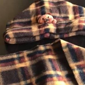 Infant/toddler hat and scarf